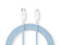 VIBRANCE Connect USB-C to Lightning Cable Blue