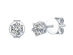 Essentials 0.50CT Lab-Grown Diamond Solitaire Earrings in 10K White Gold