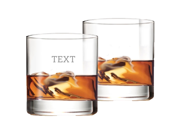 Personalized Set of Rocks Cocktail Glasses | StackSocial