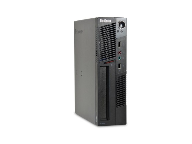 Lenovo ThinkCentre M90P Ultra Small Form Factor Computer PC, 3.20 GHz Intel i5 Dual Core, 4GB DDR22 RAM, 120GB SSD Hard Drive, Windows 10 Professional 64 bit (Renewed)