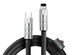 Statik® TsumoCharge® 100W USB-C Silicone Charging Cable (Black/4-Pack)