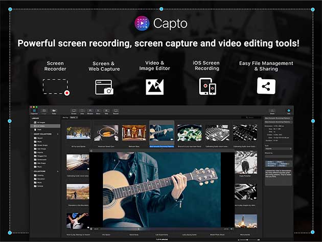 Capto Screen Capture & Video Editing for Mac