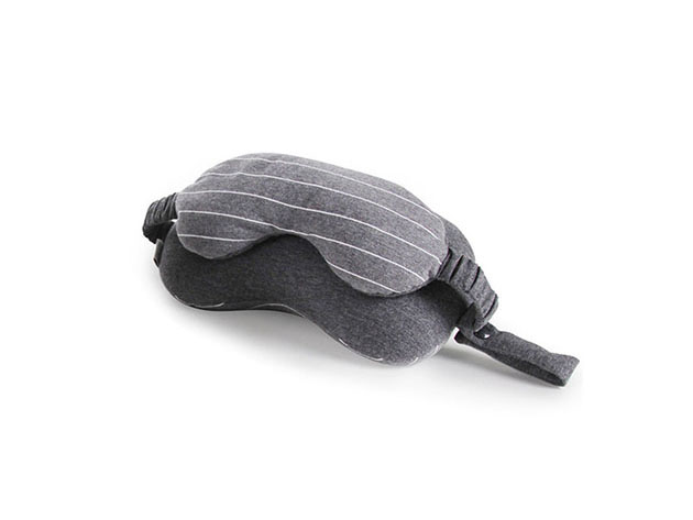 2-in-1 Eye Mask & Neck Support Travel Pillow