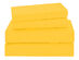 4-Piece Microfiber Sheet Set (Yellow/Queen)