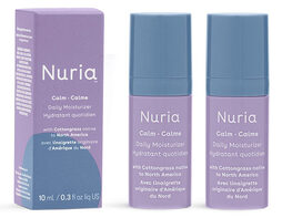 Nuria Calm: Daily Moisturizer with Cottongrass (10ml/2-Pack)
