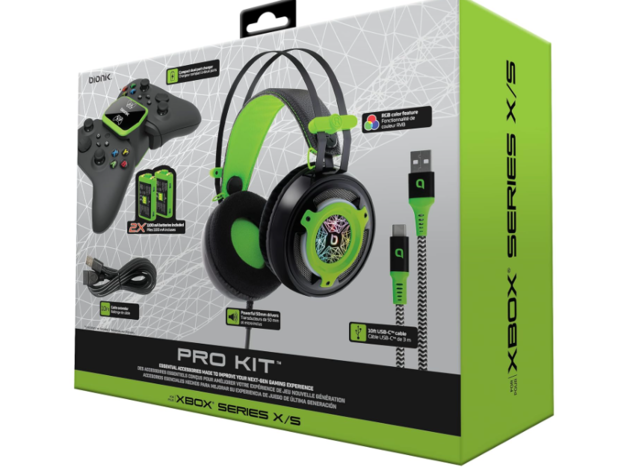 Bionik® Pro Kit+ for Xbox Series X/S + Essential Gaming Accessories 