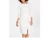 Vince Camuto Women's  Peplum-Waist Bodycon Dress white Size 10