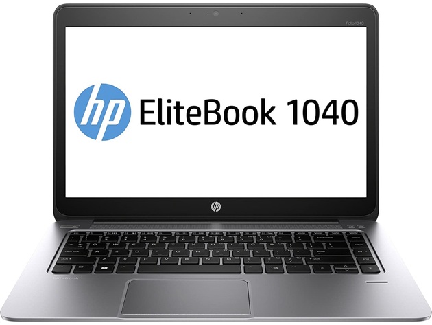 HP Elitebook 1040 G1 Laptop Computer, 1.90 GHz Intel i5 Dual Core Gen 4, 8GB DDR3 RAM, 128GB SSD Hard Drive, Windows 10 Home 64 Bit, 14" Widescreen Screen (Renewed)