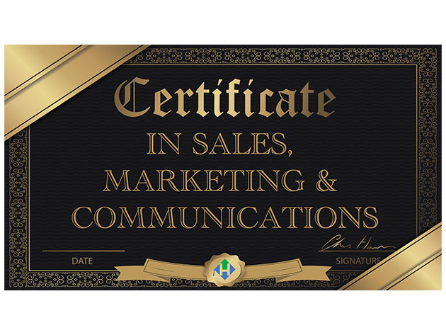 Certificate in Sales, Marketing & Communication