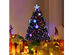 Costway 3FT Pre-Lit Fiber Optic Christmas Tree Multicolor Lights - As pictures show