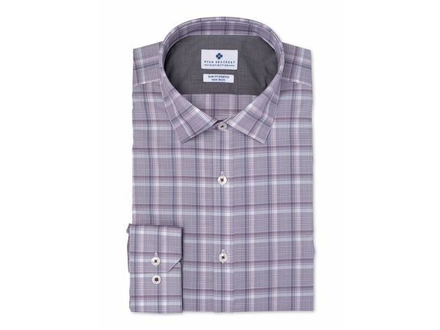 ryan seacrest dress shirts Ryan Seacrest Distinction Mens Woven Button Up Shirt, bluechambray