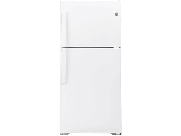 GE GTS19KGNRWW 19.2 cu. ft. Top Freezer Refrigerator in White