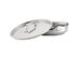 Breville Outlet 32071 Clad Stainless Steel Saute Pan / Frying Pan / Fry Pan with Lid and Helper Handle - 5 Quart, Silve