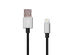 JunoPower Kaebo Braided Anti-Tear Charging Cable: 3-Pack (Silver)