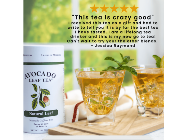 2 Pack Avocado Leaf Tea Natural 