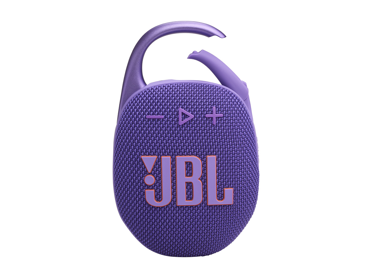 JBL Clip 5 Ultra-Portable Bluetooth Speaker - Purple (Open Box) 