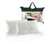 Royal Comfort Luxury Bamboo Covered Memory Foam Pillow Twin Pack Hypoallergenic