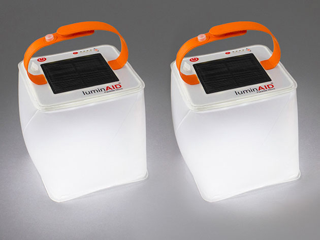 LuminAid PackLite Nova Solar Inflatable & USB Lantern: Set of 2 | New Atlas