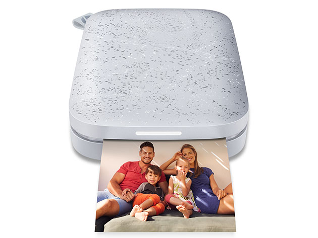 HP Sprocket Portable 2"x3" Instant Photo Printer (White)