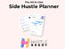 Hustle Buddy™ All-in-One Side Hustle Planner: Lifetime Subscription