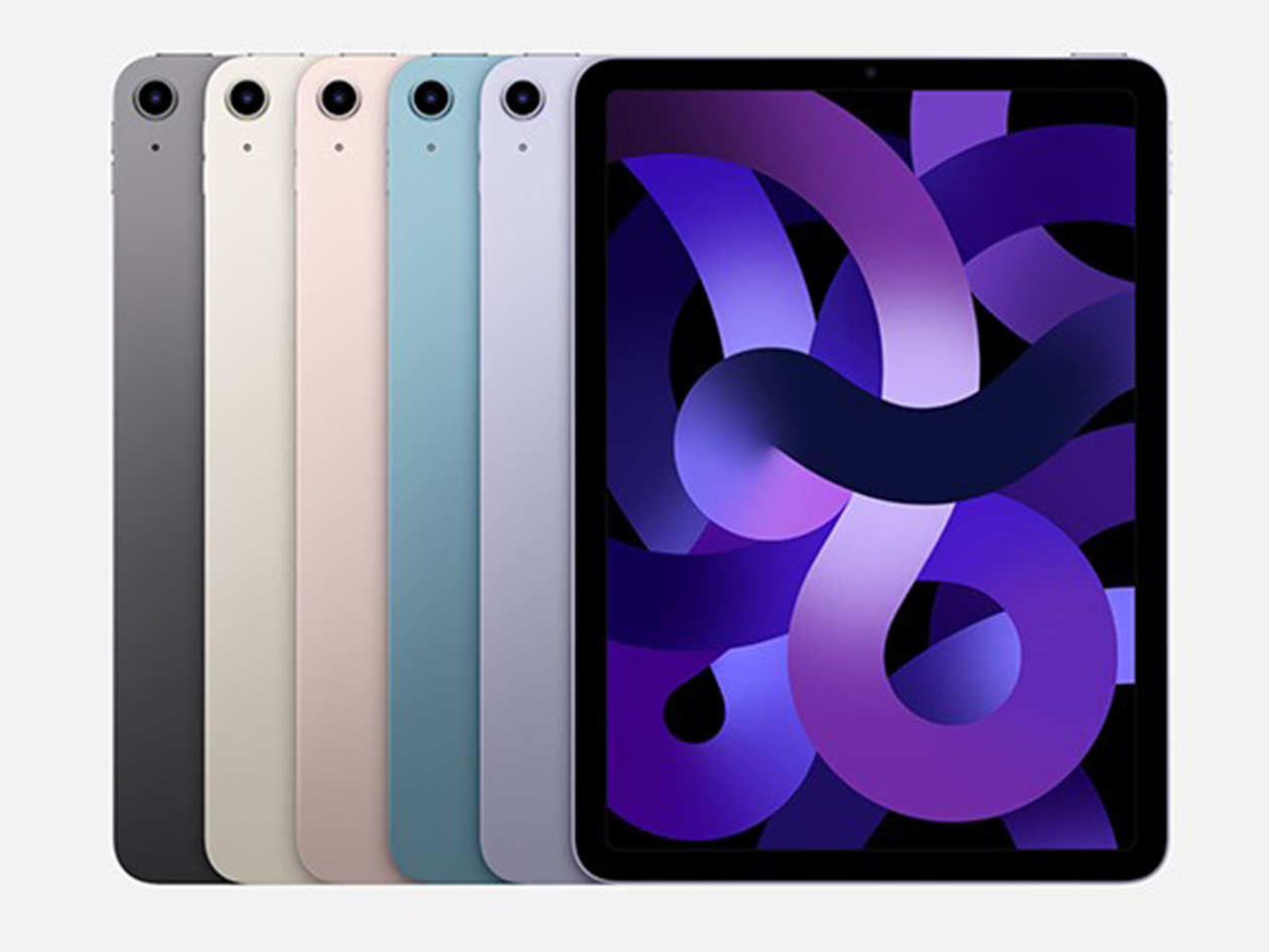 Apple iPad Air 5th Gen (2022) Wi-Fi 64GB Purple (Refurbished)