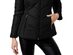Maralyn & Me Women's Juniors' Hooded Faux-Fur-Trim Puffer Coat Black Size Extra Small
