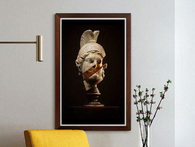 43” Tokenframe™ NFT Display (Mahogany)