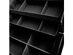 SHANY Essential Pro Makeup Train Case with Shoulder Strap and Locks - JET BLACK