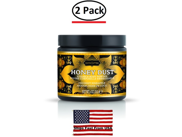 ( 2 Pack ) Honey Dust - Coconut Pineapple -  6 Oz / 170 G