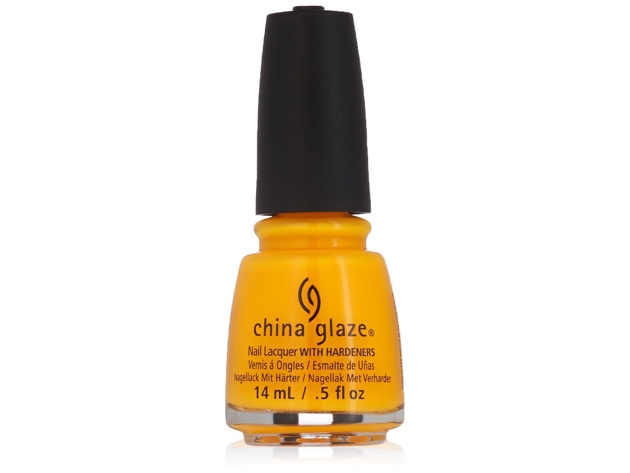 China Glaze 48401 Nail Polish, Sun Worshiper, 0.5 Ounce - Yellow