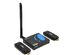 Orei Wireless 2x1 1080P HDMI Transmitter and Receiver Dongle Kit up to 50ft - Perfect for Transmission from Laptop, PC, Presentation, Switching, Power Point