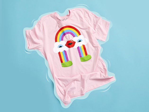 Cute Brute Unisex Rainbow T-Shirt, 3XL