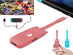 Mini Docking Station for Nintendo Switch (Red)