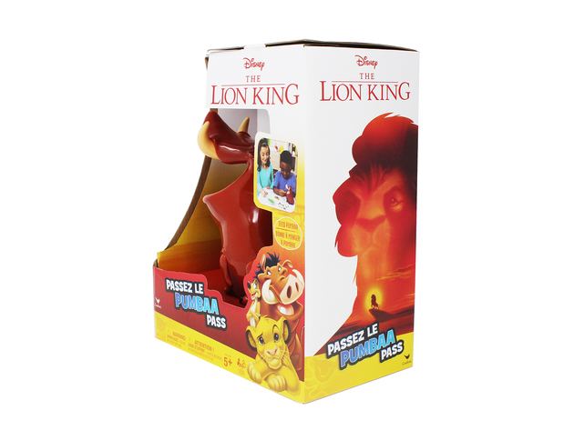 Cardinal Disney Lion King Pumbaa Pass Game for Families, Teens, and Adults, Any Lion King Fan will Love