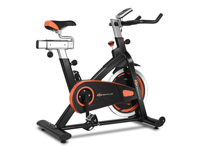 Goplus Exercise Bike Cycle Trainer Indoor Workout Cardio Fitness Bicycle Stationary