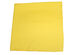 Polyester Sewn Edges XL Solid Bandana - 27 x 27 Inches - Pack of 6 - Yellow