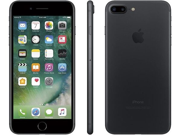 Apple iPhone 7 Plus Unlocked Matte Black/128GB/Grade B