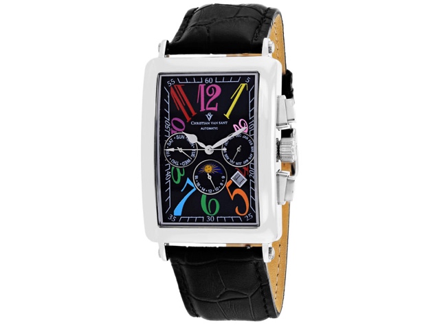 Christian Van Sant Men's Prodigy Black Dial Watch - CV9132