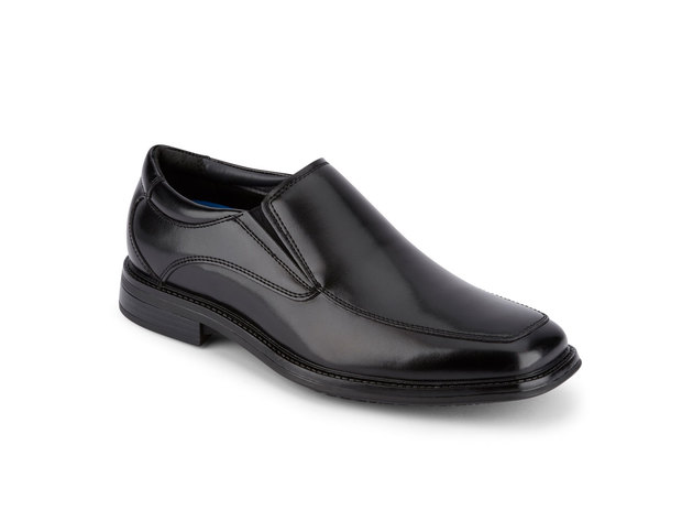 Dockers Mens Lawton Slip Resistant Work Dress Loafer Shoe - 15 W Black