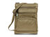 Krediz Leather Crossbody Bag for Women (Regular/Pewter)