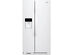 Whirlpool WRS325SDHW 25 Cu. Ft. White Side-by-Side Refrigerator