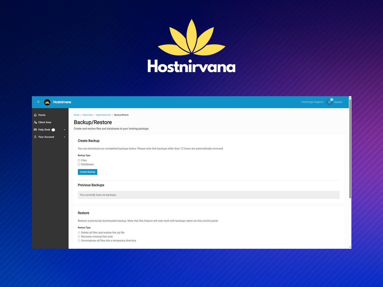 Hostnirvana Website Hosting: Lifetime Subscription (10 Websites)