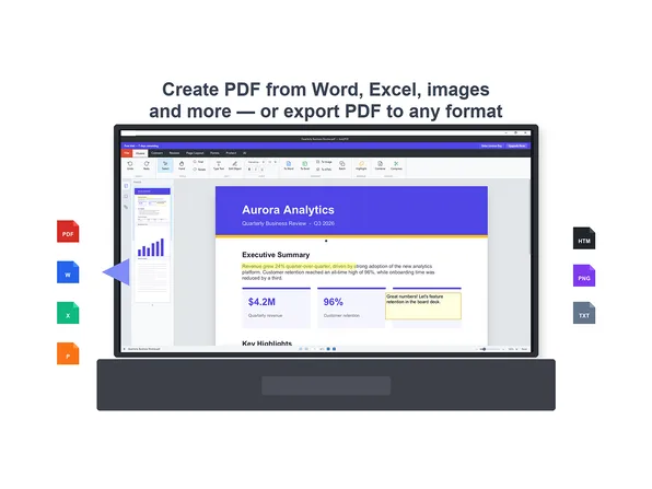 AcePDF Converter & Editor: Lifetime License