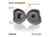 Sound Appeal SAFREE6GREY Free Rok Outdoor Rock Speakers (Pair) - Grey Slate