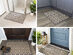 Waterproof Anti-Stain Floor Mat (Blue & White)