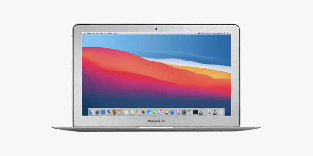 Apple MacBook Air 11.6″ Core i5, 1.6GHz 4GB RAM 128GB – Silver (Refurbished)