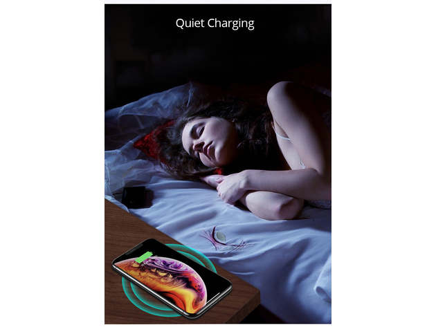 10W Under Desk & Furniture Invisible Wireless Charger For iPhone