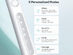 Fairywill 507 Electric Toothbrush with 4 Brush Heads (White)