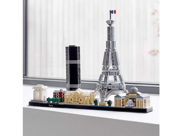 LEGO Architecture Paris City Skyline Collectible Building Kit With Eiffel Tower, 694 Pieces (New Open Box)