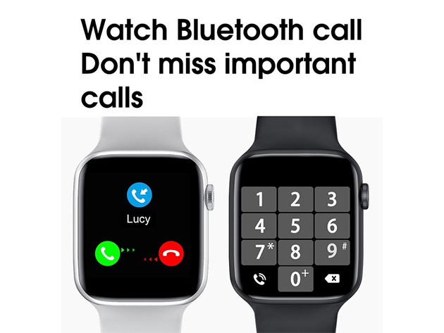 Watch 6: Bluetooth Smart Watch (White)